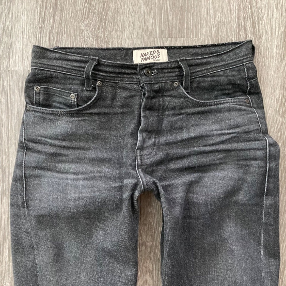 Naked & Famous Deadstock Black Weird Guy - 29